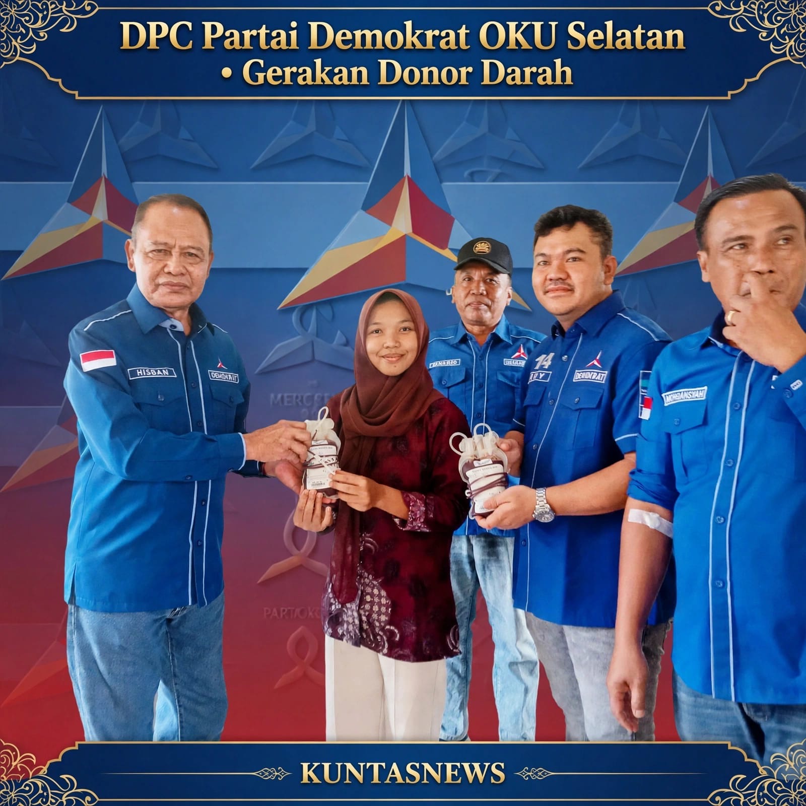 Ketua DPRD OKU Selatan, HUT Demokrat Bukan Sekadar Perayaan, Kepedulian Harus Berdampak Nyata